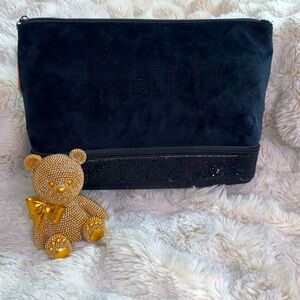 JUICY VELOUR XL COSMETIC POUCH